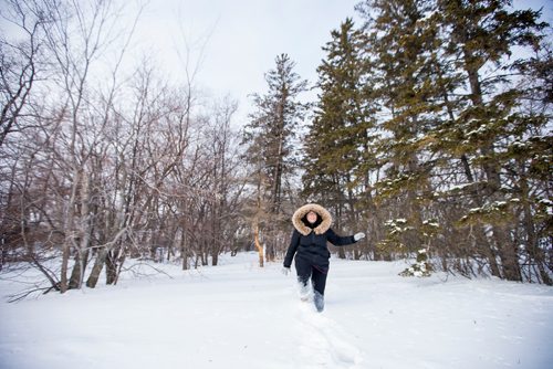 MIKAELA MACKENZIE / WINNIPEG FREE PRESS
Jessica Swan, who experiences eco-anxiety (a situation where some people become so concerned about climate change and what we are doing to the environment that it effects their mental health) poses for a portrait on her property just outside of Winnipeg on Monday, Feb. 11, 2019. Jessica had a week-long anxiety attack after the IPCC climate change report came up last year and had to seek treatment.
Winnipeg Free Press 2019.