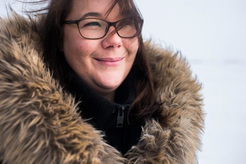 MIKAELA MACKENZIE / WINNIPEG FREE PRESS
Jessica Swan, who experiences eco-anxiety (a situation where some people become so concerned about climate change and what we are doing to the environment that it effects their mental health) poses for a portrait on her property just outside of Winnipeg on Monday, Feb. 11, 2019. Jessica had a week-long anxiety attack after the IPCC climate change report came up last year and had to seek treatment.
Winnipeg Free Press 2019.