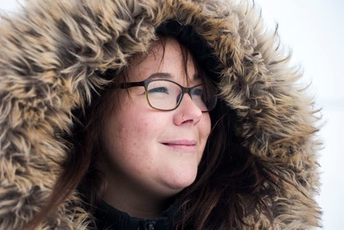 MIKAELA MACKENZIE / WINNIPEG FREE PRESS
Jessica Swan, who experiences eco-anxiety (a situation where some people become so concerned about climate change and what we are doing to the environment that it effects their mental health) poses for a portrait on her property just outside of Winnipeg on Monday, Feb. 11, 2019. Jessica had a week-long anxiety attack after the IPCC climate change report came up last year and had to seek treatment.
Winnipeg Free Press 2019.