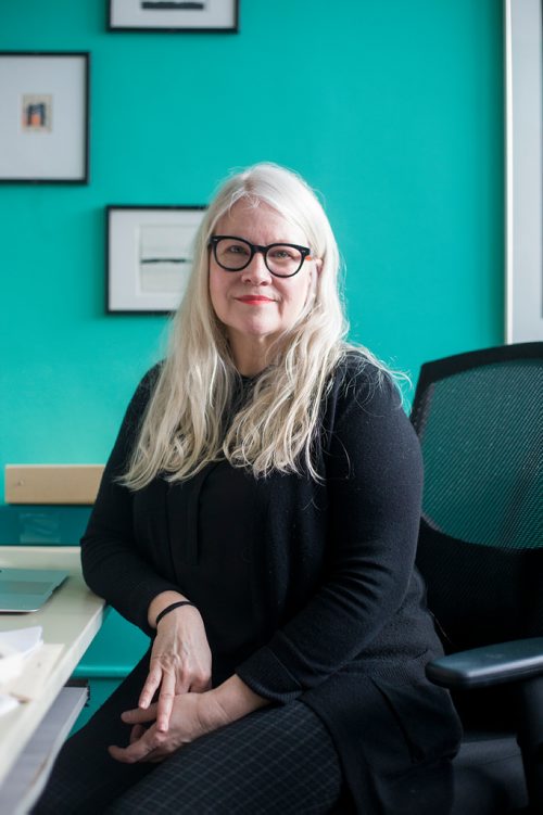 MIKAELA MACKENZIE / WINNIPEG FREE PRESS
Esyllt Jones, history professor at St Johns College and expert on the Spanish Influenza of 1918, poses for a portrait in her office in Winnipeg on Tuesday, Feb. 12, 2019.
Winnipeg Free Press 2019.