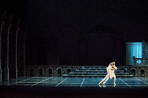 MIKAELA MACKENZIE / WINNIPEG FREE PRESS
Dmitri Dovgoselets and Elizabeth Lamont dance in a media preview of Royal Winnipeg Ballets Romeo & Juliet at the Centennial Concert Hall in Winnipeg on Tuesday, Feb. 12, 2019.
Winnipeg Free Press 2019.