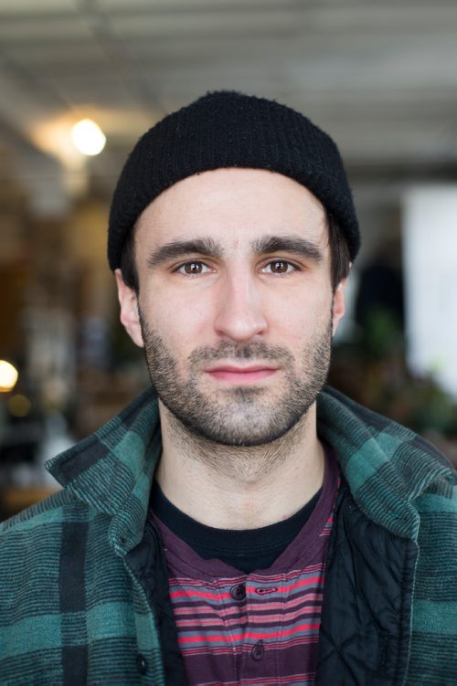 MIKAELA MACKENZIE / WINNIPEG FREE PRESS
Co-owner of Wilder Goods, Brendon Friesen, poses for a portrait in his retail and workshop space in the exchange district in Winnipeg on Friday, Feb. 8, 2019.
Winnipeg Free Press 2019.