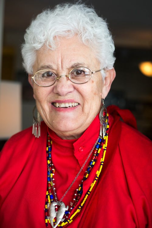 MIKAELA MACKENZIE / WINNIPEG FREE PRESS
Lucienne Beaudry Loiselle, who has been a volunteer at Festival du Voyageur since 1969, poses for a portrait in costume in Winnipeg on Wednesday, Feb. 13, 2019.
Winnipeg Free Press 2019.