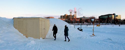 PHIL HOSSACK / WINNIPEG FREE PRESS - Raw Almond patrons arrive for the 530 sitting Valentines Day . See story. February 14, 2019.