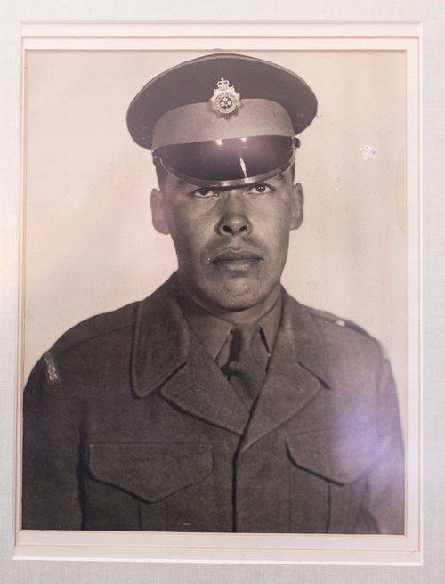 MIKAELA MACKENZIE / WINNIPEG FREE PRESS
Joseph Meconse in his younger days as a correctional officer in a portrait at his home in Winnipeg on Monday, Feb. 18, 2019.
Winnipeg Free Press 2019.