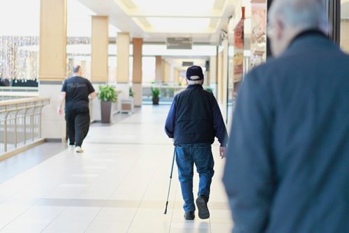 MIKAELA MACKENZIE / WINNIPEG FREE PRESS
Mall walkers exercise at Polo Park before the shops open in Winnipeg on Tuesday, Feb. 19, 2019.
Winnipeg Free Press 2019.