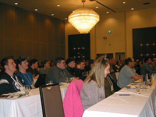 Canstar Community News Feb. 6, 2019 - Delegates to the Keystone Agricultural Producers' annual general meeting and Young Farmers conference on Feb. 6 are shown here. (ANDREA GEARY/CANSTAR COMMUNITY NEWS)