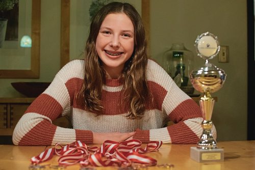 Canstar Community News St. James Seals swimmer Mia West recently competed in a national meet in Denmark. (EVA WASNEY/CANSTAR COMMUNITY NEWS/METRO)