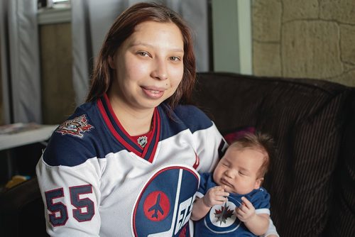 Canstar Community News Juanita Traverse stayed at Villa Rosa for two years during and after the birth of her first son, Xavier. (EVA WASNEY/CANSTAR COMMUNITY NEWS/METRO)