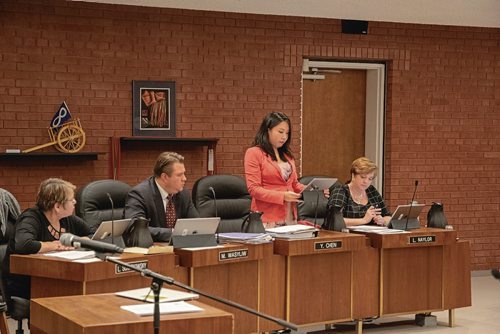 Canstar Community News Nov. 19 - The Winnipeg School Division board voted unanimously to seek changes to the voting rights for newcomers and students during their Nov. 19 meeting. (EVA WASNEY/CANSTAR COMMUNITY NEWS/METRO)