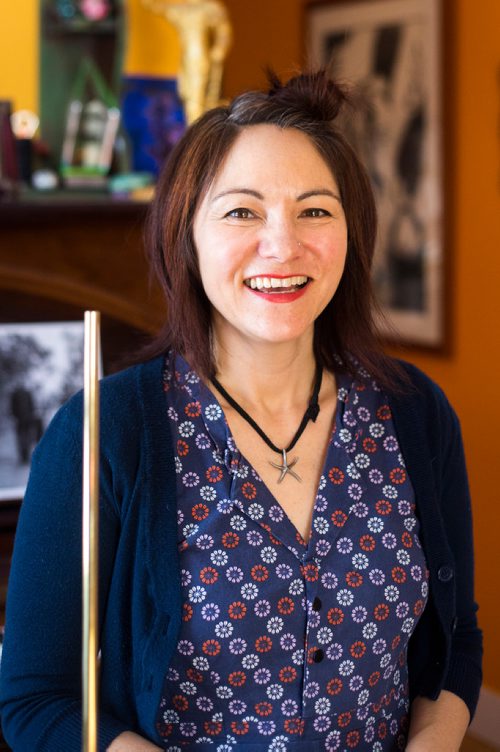 MIKAELA MACKENZIE / WINNIPEG FREE PRESS
Alt-folk musician Keri Latimer poses for a portrait with her theremin in Winnipeg on Tuesday, Feb. 19, 2019.
Winnipeg Free Press 2019.