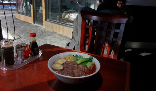 PHIL HOSSACK / WINNIPEG FREE PRESS - Review, Deluxe Beef Noodle at Dancing Noodle on St Mary's Road. See story.  February 19, 2019