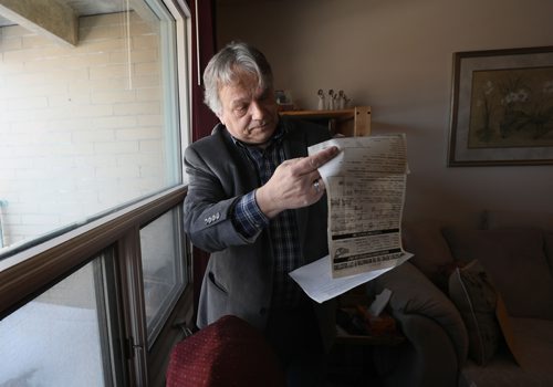 RUTH BONNEVILLE / WINNIPEG FREE PRESS

LOCAL - bus driver woes

Retired city transit driver, Brian Lennox, is still haunted by his days as a Winnipeg Transit bus driver. He gets emotional as he  flips through pages of claims he submitted to his union about times he had guns and knives pulled on him, and bags of vomit and feces thrown on him at the wheel and hopes his stories will let current drivers know theyre not alone.
 

See story by Reporter Ben Waldman.

Feb 19, 2019
