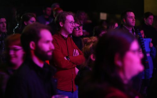 TREVOR HAGAN / WINNIPEG FREE PRESS
Girls Rock Adult Camp at the Park Theatre, Sunday, February 17, 2019.