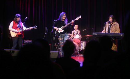 TREVOR HAGAN / WINNIPEG FREE PRESS
Minor Inconvenience, at Girls Rock Adult Camp at the Park Theatre, Sunday, February 17, 2019.