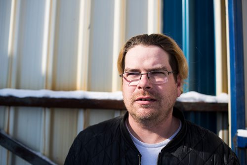 MIKAELA MACKENZIE / WINNIPEG FREE PRESS
Former Winnipeg Transit bus driver Adam Chouinard poses for a portrait at his new workplace, Winnipeg RV, in Winnipeg on Thursday, Feb. 21, 2019. After dozens of accidents, minor assaults, and having a gun pulled on him while behind the wheel, Chouinardonly three years into the jobleft the position.
Winnipeg Free Press 2019.