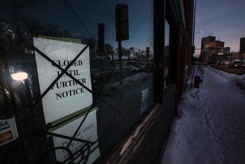 PHIL HOSSACK / WINNIPEG FREE PRESS - Johnny G's on main......updated photos. See story? - February 21, 2019