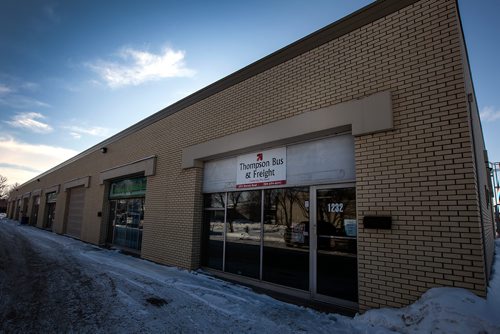 PHIL HOSSACK / WINNIPEG FREE PRESS - Thompson Bus and Freight offices at 1232 Sherwin Rd. - February 22, 2019.