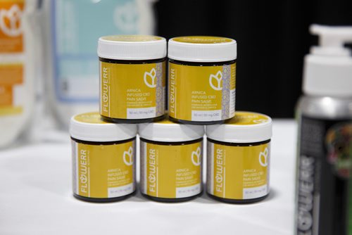 MIKE DEAL / WINNIPEG FREE PRESS
Products containing Cannabidiol (CBD) at the Flowerr Botanicals Booth at the Hempfest Canada Expo at the RBC Convention centre Saturday afternoon.
190223 - Saturday, February 23, 2019.
