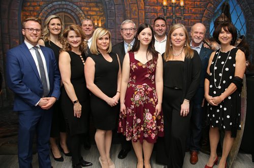 JASON HALSTEAD / WINNIPEG FREE PRESS

L-R: Gala committee members Bill Pigden, Elyse Lanouette, Gail Little, Ray Bisson (chairperson), Jennifer Nickel, Neil Carlson, Allison Woodward, Tony Russo-Introito, Ramona Coey, Ian Kalinowsky and Wendy Schettler at the Alzheimer Society of Manitoba's A Night in Croatia Gala on Feb. 7 2019 at the RBC Convention Centre Winnipeg. (See Social Page)