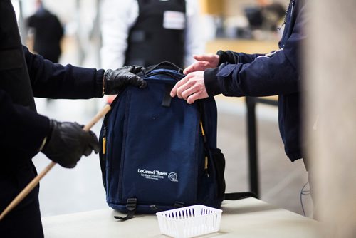 MIKAELA MACKENZIE / WINNIPEG FREE PRESS
New security measures come into effect at Millennium Library in Winnipeg on Monday, Feb. 25, 2019.
Winnipeg Free Press 2019.