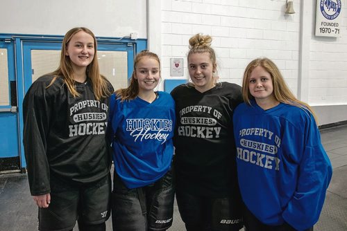 Canstar Community News Feb. 20 - The Sturgeon Heights girls hockey team is headed into the semi finals. (EVA WASNEY/CANSTAR COMMUNITY NEWS/METRO)