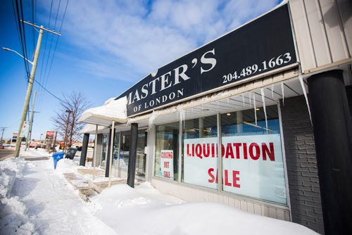 MIKAELA MACKENZIE / WINNIPEG FREE PRESS
Masters of London, which will be closing soon after being in business for 30 years, in Winnipeg on Thursday, Feb. 28, 2019. 
Winnipeg Free Press 2019.