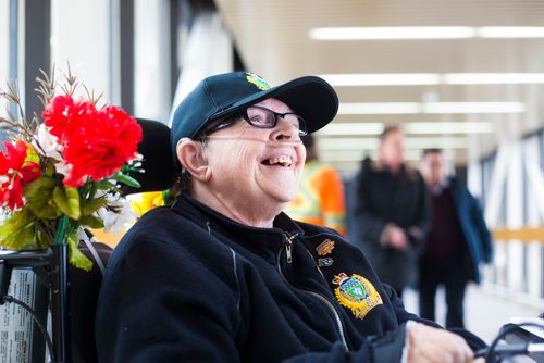 MIKAELA MACKENZIE / WINNIPEG FREE PRESS
Olive Yaremko plays the keyboard every day in the skywalks downtown in Winnipeg on Wednesday, Feb. 27, 2019. She hopes to brighten the day of passers-by when they hear her music.
Winnipeg Free Press 2019.