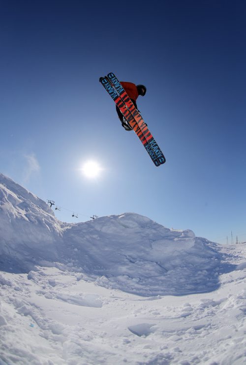 TREVOR HAGAN / WINNIPEG FREE PRESS
Skiers and snowboarders at Spring Hill Winter Park, Saturday, March 2, 2019.