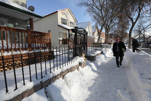 RUTH BONNEVILLE / WINNIPEG FREE PRESS

LOCAL - Police investigators  look at the home and yard at 745 McGee St. where 17-year-old Jamie Adao was murdered during a home invasion Sunday night. 



March 05, 2019
