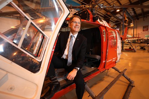 RUTH BONNEVILLE / WINNIPEG FREE PRESS

LOCAL - RRC chopper

CEO Paul Vogt checks out the military chopper that was donated by the Government of Canada to the RRC students  at Red River Colleges Stevenson Aviation Campus  Hubert Kleysen Hangar on  Thursday.  



March 07, 2019
