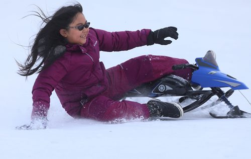 RUTH BONNEVILLE / WINNIPEG FREE PRESS

Local Standup 

Kiyomi Reyes (9yrs), crashes while sliding down the toboggan hill at Westview Park in the warm weekend weather on Saturday. 

March 09, 2019
