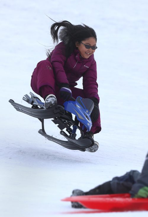 RUTH BONNEVILLE / WINNIPEG FREE PRESS

Local Standup 

Kiyomi Reyes (9yrs), crashes while sliding down the toboggan hill at Westview Park in the warm weekend weather on Saturday. 

March 09, 2019
