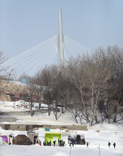 TREVOR HAGAN / WINNIPEG FREE PRESS
The skating trail broke a record for number of days open, Sunday, March 10, 2019.