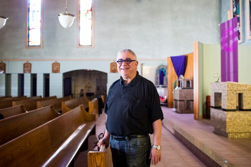 MIKAELA MACKENZIE / WINNIPEG FREE PRESS
Reverend Sam Argenziano, long time priest at Holy Rosary, poses for a portrait at the Holy Rosary Roman Catholic Church in Winnipeg on Monday, March 11, 2019. He will be getting a lifetime achievement award from Sons of Italy on March 16.
Winnipeg Free Press 2019.