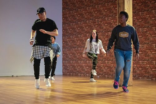 Canstar Community News Mar. 6, 2019 - Drop in Dance on Portage Avenue is a new community-focused studio in the West End. (EVA WASNEY/CANSTAR COMMUNITY NEWS/METRO)