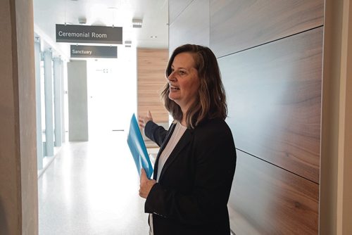 Canstar Community News Feb. 26 - Media got toured through the new Winnipeg Women's Hospital at the Health Sciences Centre on Feb. 27. The building is expected to open on Dec. 1, 2019. (EVA WASNEY/CANSTAR COMMUNITY NEWS/METRO)