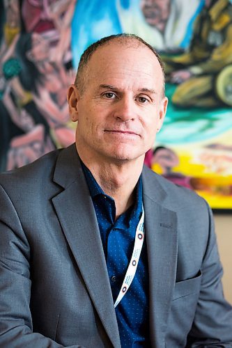 MIKAELA MACKENZIE / WINNIPEG FREE PRESS
Rick Lees, executive director of the Main Street Project, poses for a portrait in his office in Winnipeg on Wednesday, March 13, 2019. 
Winnipeg Free Press 2019.