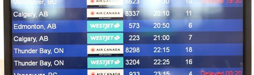 RUTH BONNEVILLE / WINNIPEG FREE PRESS


Westjet Flight 223 out of Winnipeg Richardson International Airport to Calgary were cancelled Wednesday due to the grounding of Boeing 737 Max 8 & 9  planes.  

Photo of arrival screen with cancelled on it.  

For story on Transport Minister Marc Garneau grounding Boeing 737 Max 8 & 9 jets from airspace following fatal crashes, earlier today.


March 13,, 2019
