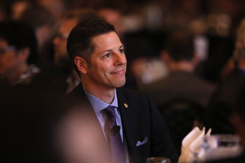RUTH BONNEVILLE / WINNIPEG FREE PRESS

Local - Bowman state of the city address. 

Mayor Brian Bowman just prior to going on stage to make his State of the City Address, the first since being re-elected Mayor in October 2018, at RBC Convention Centre, Friday.


March 15,, 2019
