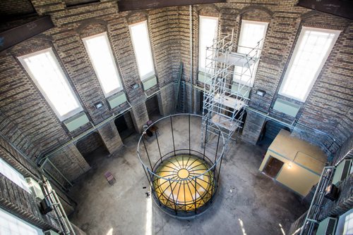 MIKAELA MACKENZIE / WINNIPEG FREE PRESS
The space above the rotunda at the Manitoba Legislative Building in Winnipeg on Friday, March 15, 2019. $10 million in annual funding was announced for the restoration and preservation of the building.
Winnipeg Free Press 2019.