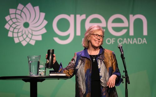 RUTH BONNEVILLE / WINNIPEG FREE PRESS

Local - Green Party Leader Elizabeth May holds local town hall meeting at The Park Theatre Saturday. 

See story. 

March 16,, 2019
