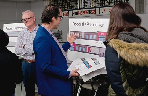 Canstar Community News March 20, 2019 - Federated Co-operatives Limited hosted an open house on March 12 to reveal its plans for a new grocery store in St. Norbert. (DANIELLE DA SILVA/SOUWESTER/CANSTAR)