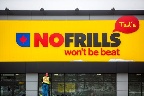 MIKAELA MACKENZIE / WINNIPEG FREE PRESS
The new Ted's No Frills at 1500 Plessis Road in Winnipeg on Tuesday, March 19, 2019. 
Winnipeg Free Press 2019.