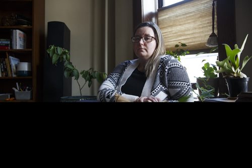 MIKE DEAL / WINNIPEG FREE PRESS
Basia Sokal, ex-president of the Winnipeg Labour Council. She quit her job yesterday citing frustration with and misogyny among her male union brothers.
190320 - Wednesday, March 20, 2019.