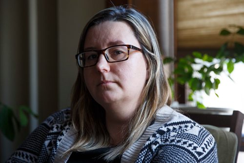 MIKE DEAL / WINNIPEG FREE PRESS
Basia Sokal, ex-president of the Winnipeg Labour Council. She quit her job yesterday citing frustration with and misogyny among her male union brothers.
190320 - Wednesday, March 20, 2019.