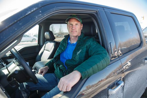 MIKE DEAL / WINNIPEG FREE PRESS
Craig Riese a canola farmer near Lockport for a story on China blocking all Canadian canola imports.
190322 - Friday, March 22, 2019.