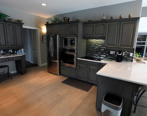 PHIL HOSSACK / WINNIPEG FREE PRESS - 10 Oakmont Crescent in Headingley.  Kitchen View 2. See story.- March 26, 2019.