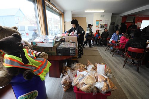 RUTH BONNEVILLE / WINNIPEG FREE PRESS


LOCAL - James Favel, Bear Clan Patrol 

Portrait personality photos for feature story on James Favel of the Bear Clan patrol .  Photos at the Bear Clan headquarters at 584 Selkirk Ave. 
Photo of June Buboire putting out donated food for community people in need.
See Doug Speirs story. 

March 26, 2019

