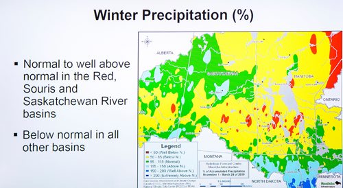 MIKAELA MACKENZIE / WINNIPEG FREE PRESS
Infrastructure Minister Ron Schuler speaks about the flood outlook at the Hydrologic Forecast Centre in Winnipeg on Wednesday, March 27, 2019. For Jessica Botelho-Urbanski story.
Winnipeg Free Press 2019.